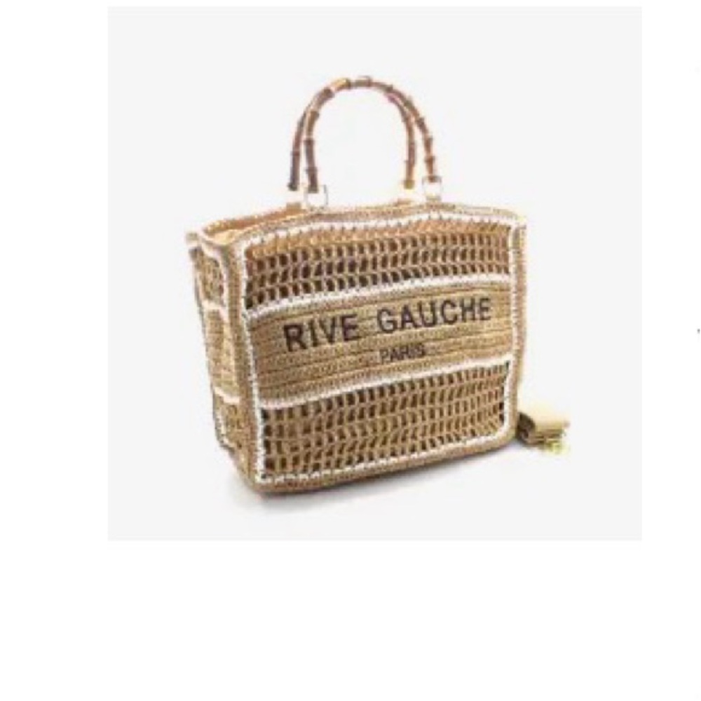 Tan Woven Tote Bag from Vimoda brand new‎ in package